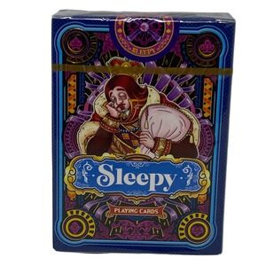 99FOX Sleepy Playing Cards Deck F99 FOX Purple Blue Gold Sealed New